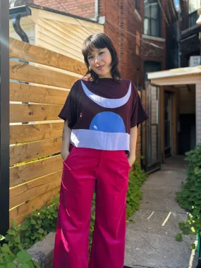 Jennifer Glasgow Embrace Top (Burgundy)