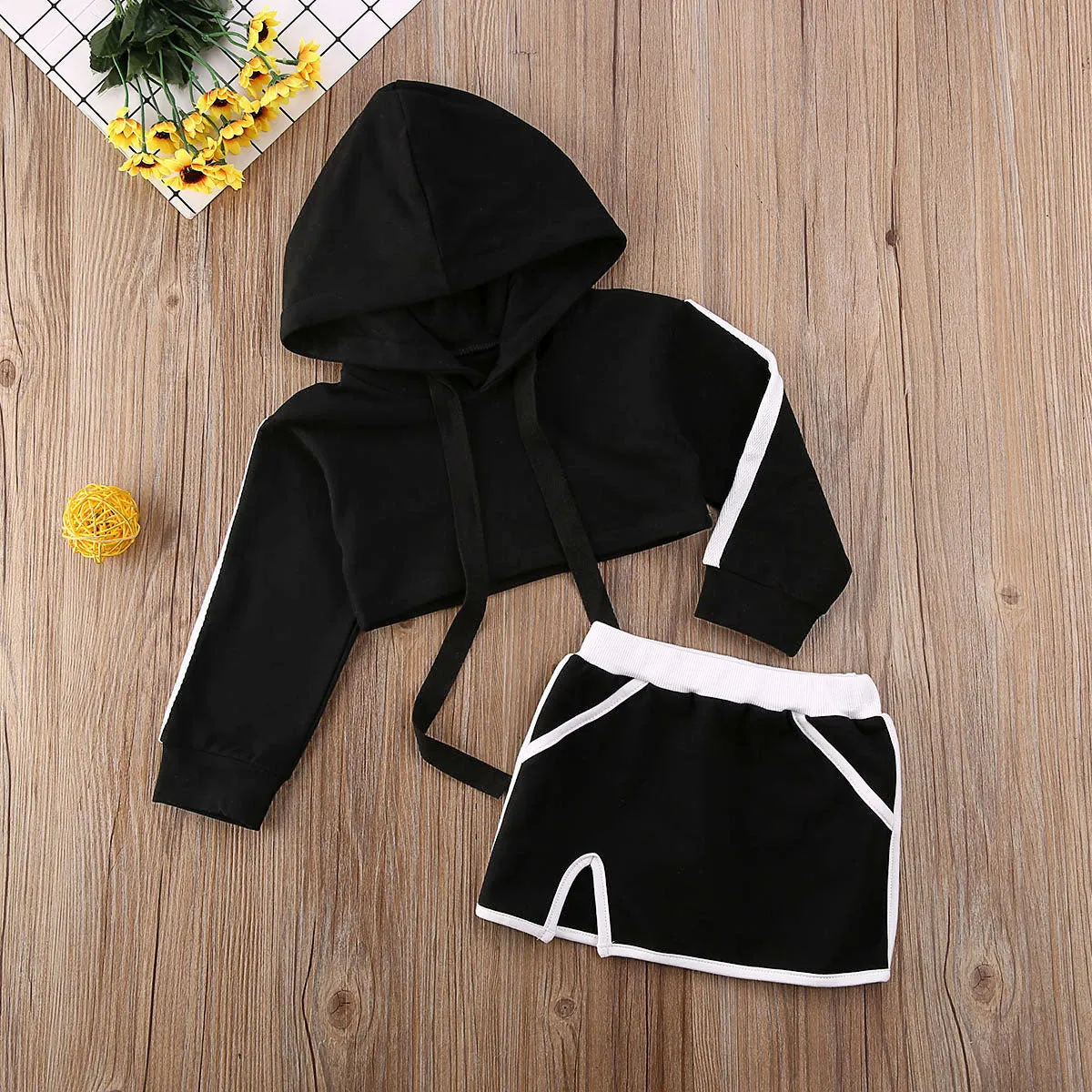 Jessie Mini Skirt Leisure Set