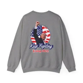 Keep Fighting Crewneck Sweatshirt