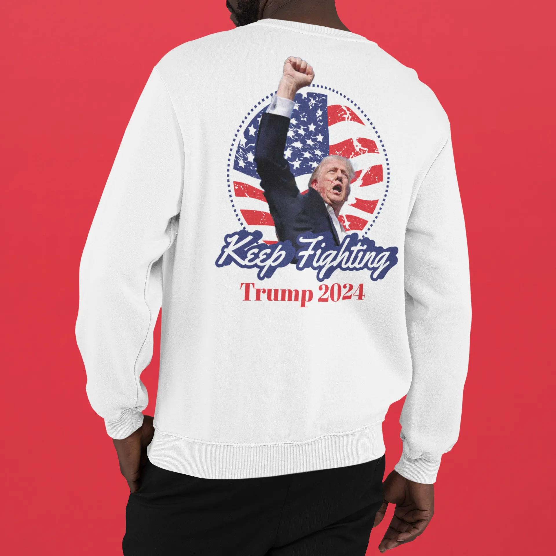 Keep Fighting Crewneck Sweatshirt