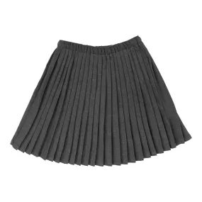 Knife pleated skirt - Grey