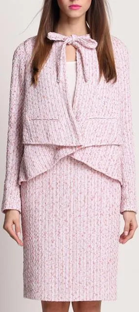 Knit Silk-Blend Cardigan Sweater & Skirt Set *Limited Stock*