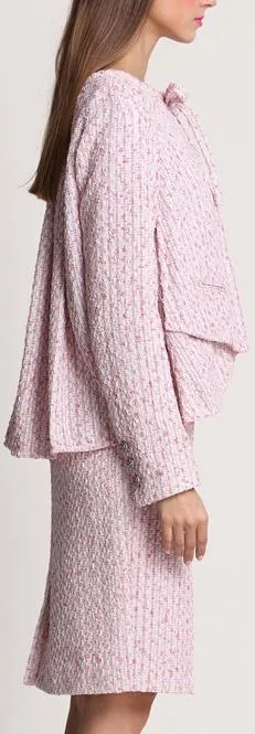 Knit Silk-Blend Cardigan Sweater & Skirt Set *Limited Stock*