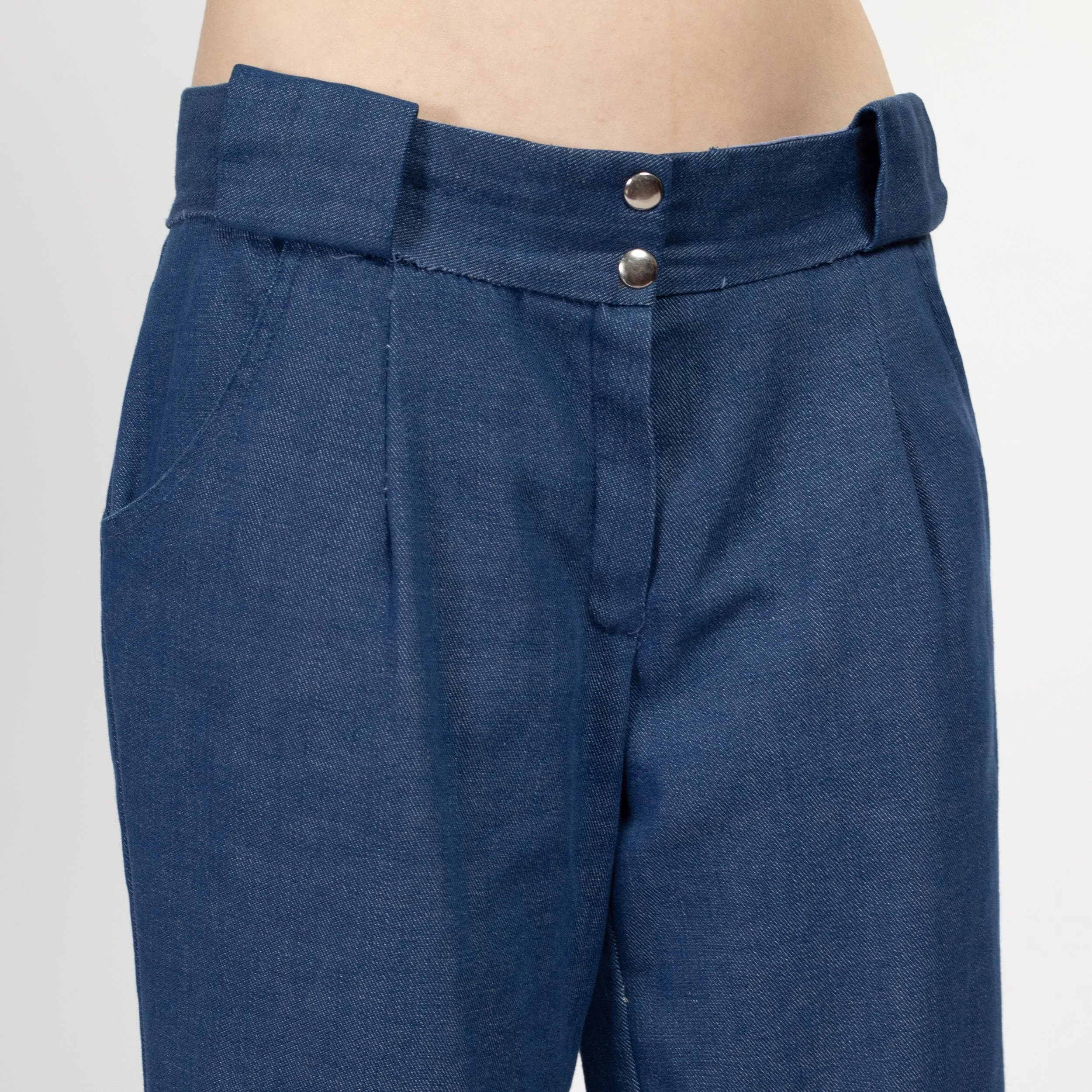 Large 70s Bell Bottom Sailor Jeans 32"