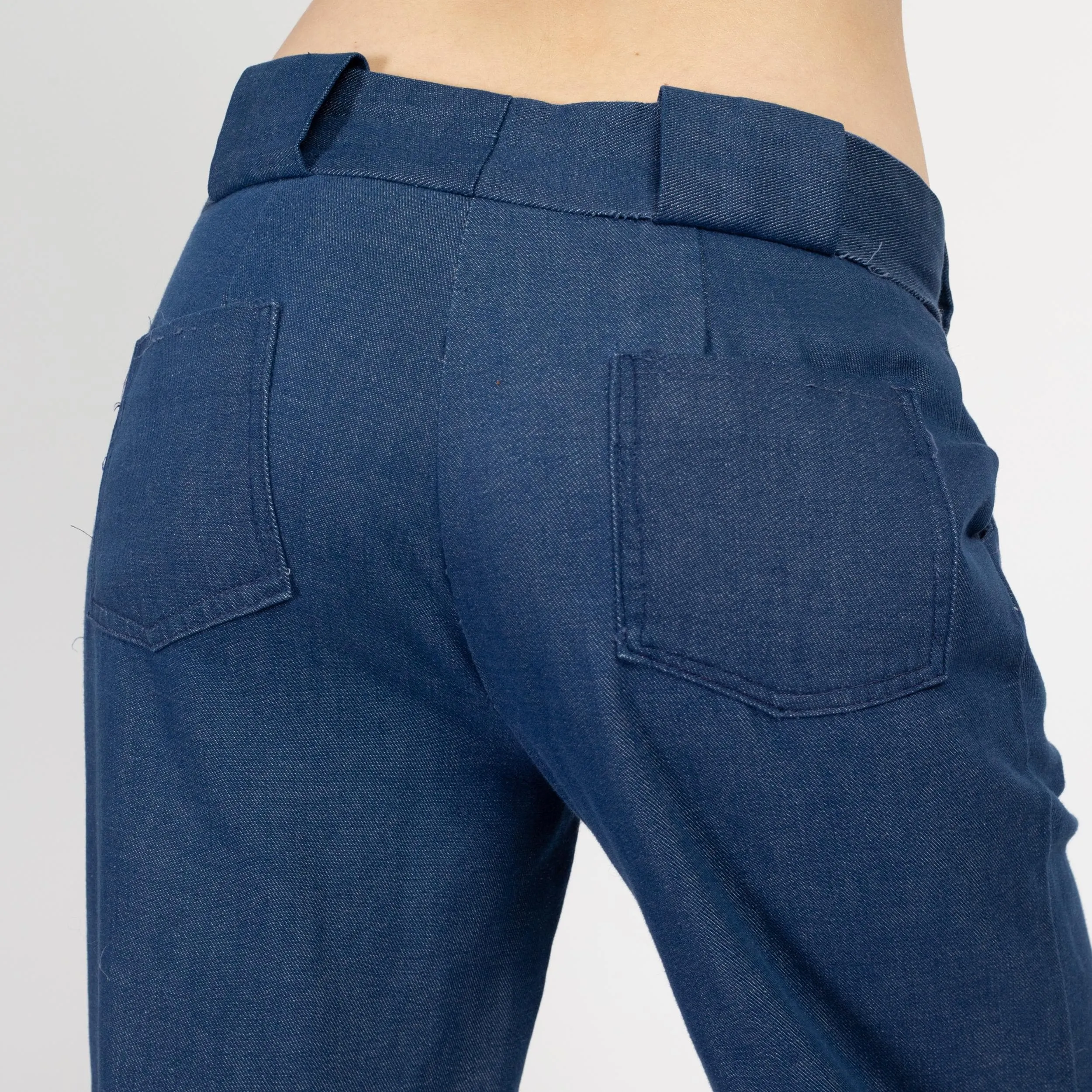 Large 70s Bell Bottom Sailor Jeans 32"