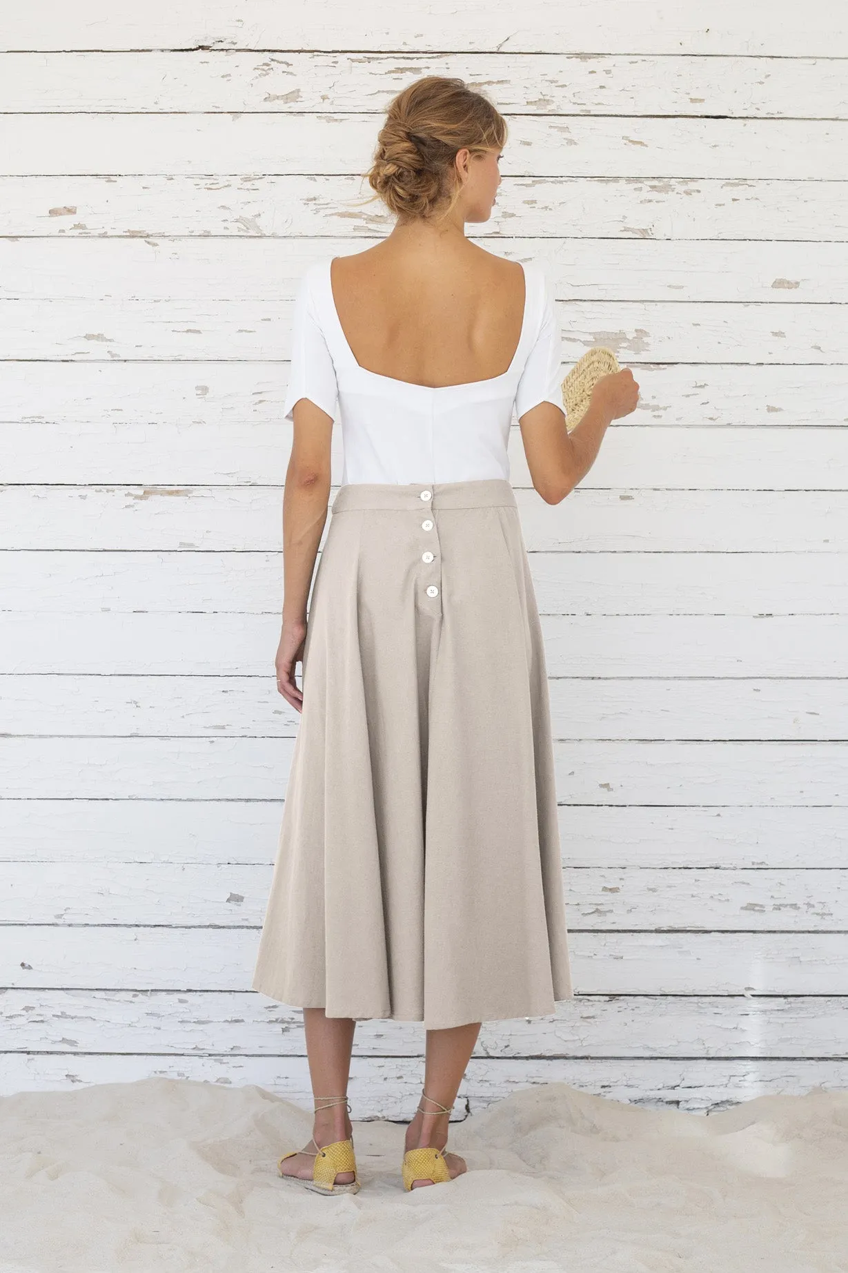 Laurel skirt Suite13 Beige