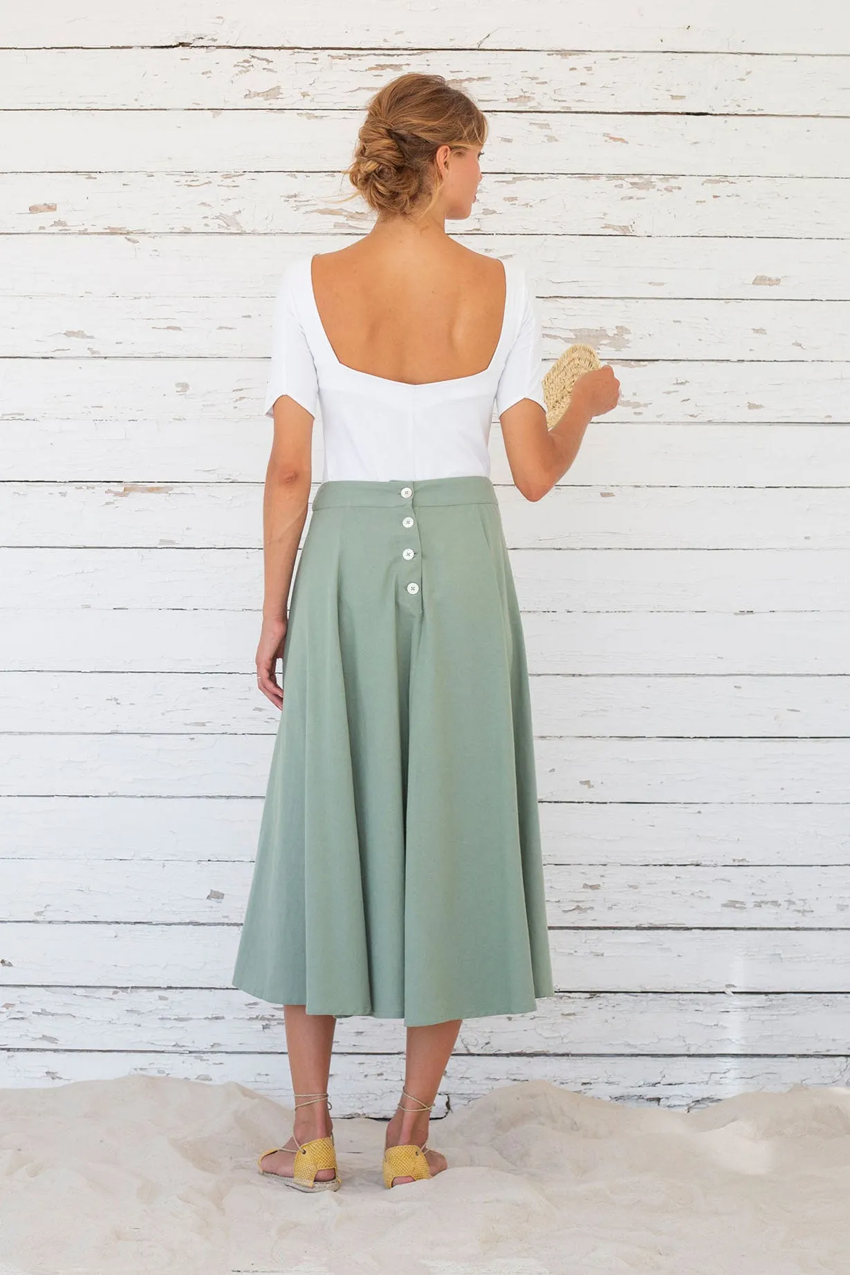 Laurel skirt Suite13 Green