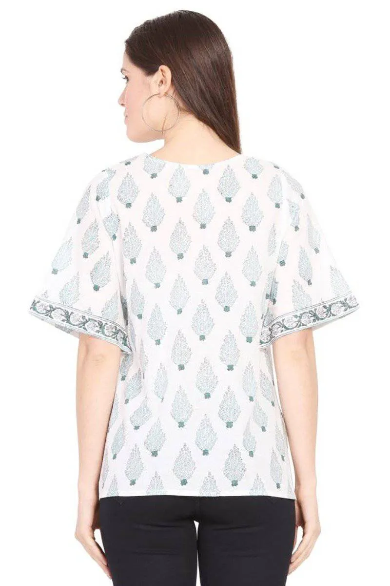 Leaf Motif Flat Top