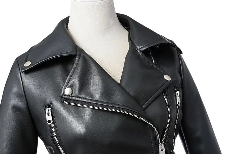 Leather Jacket | Leather Biker Jacket | Women Leather Jacket | Womens Biker Jacket | Goth Leather Jacket