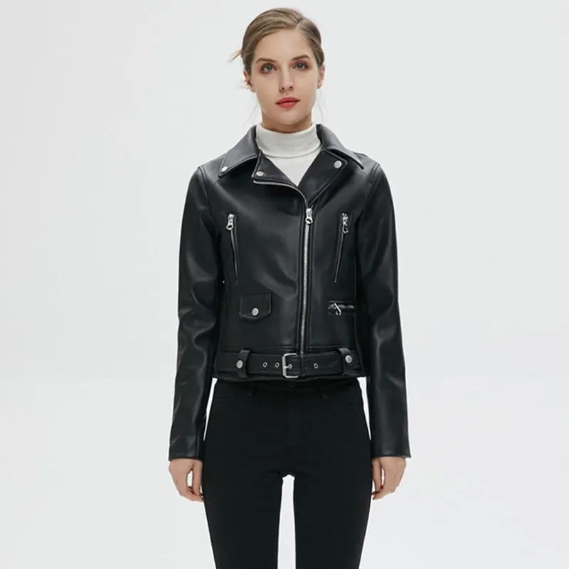 Leather Jacket | Leather Biker Jacket | Women Leather Jacket | Womens Biker Jacket | Goth Leather Jacket