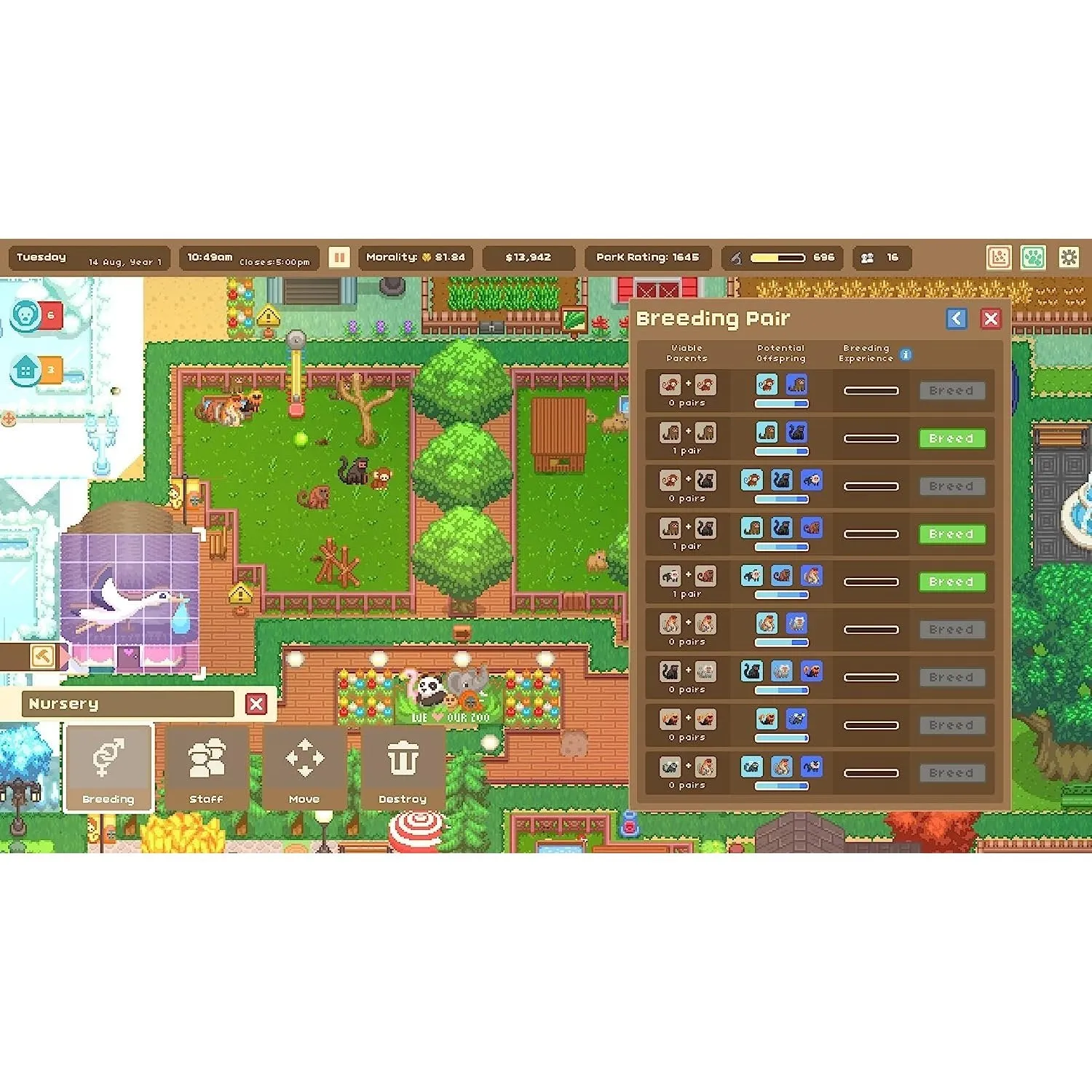 Let's Build A Zoo (Nintendo Switch)