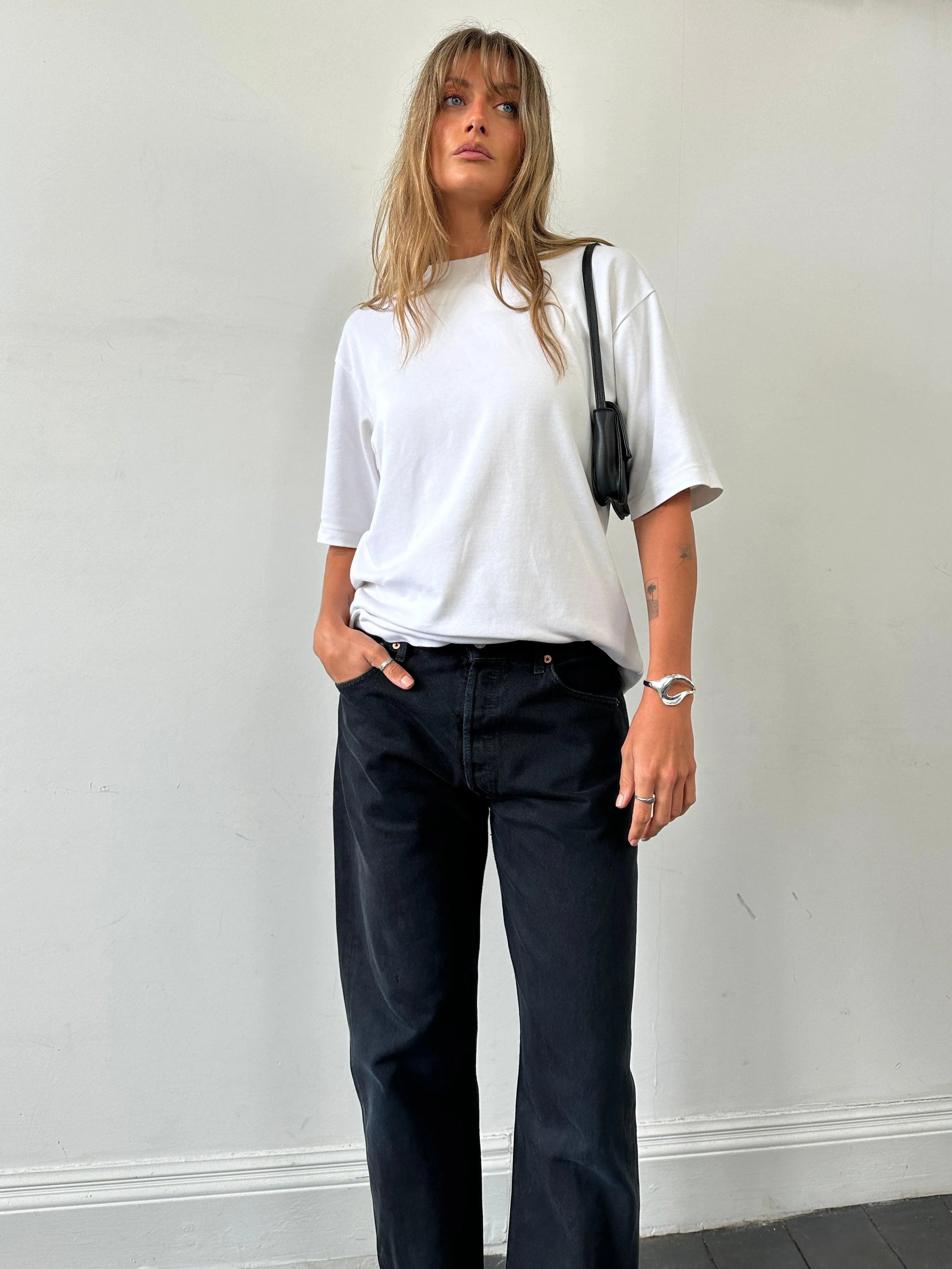 Levi’s 501 Straight Leg High Waisted Denim Jeans - W32