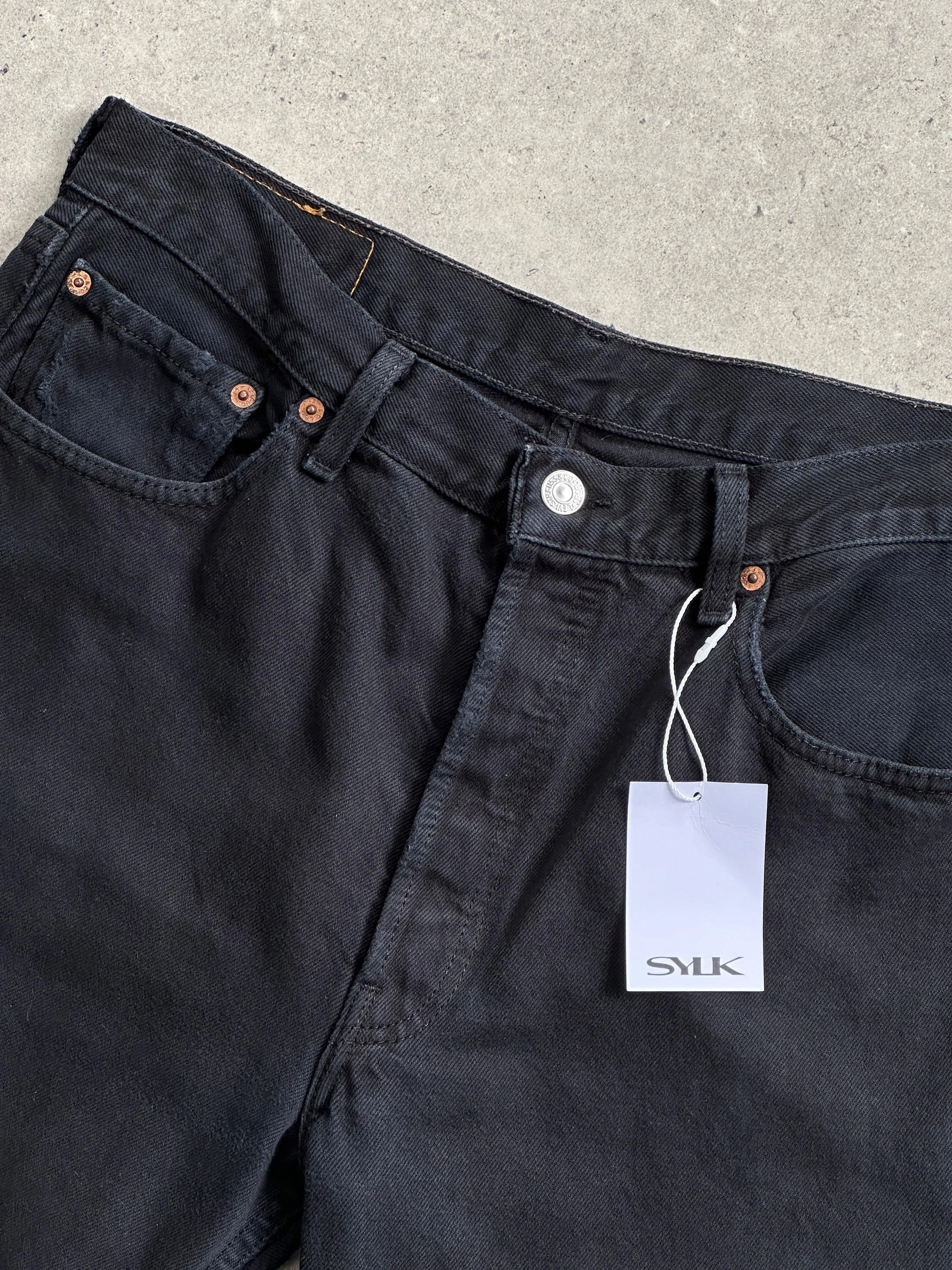 Levi’s 501 Straight Leg High Waisted Denim Jeans - W32