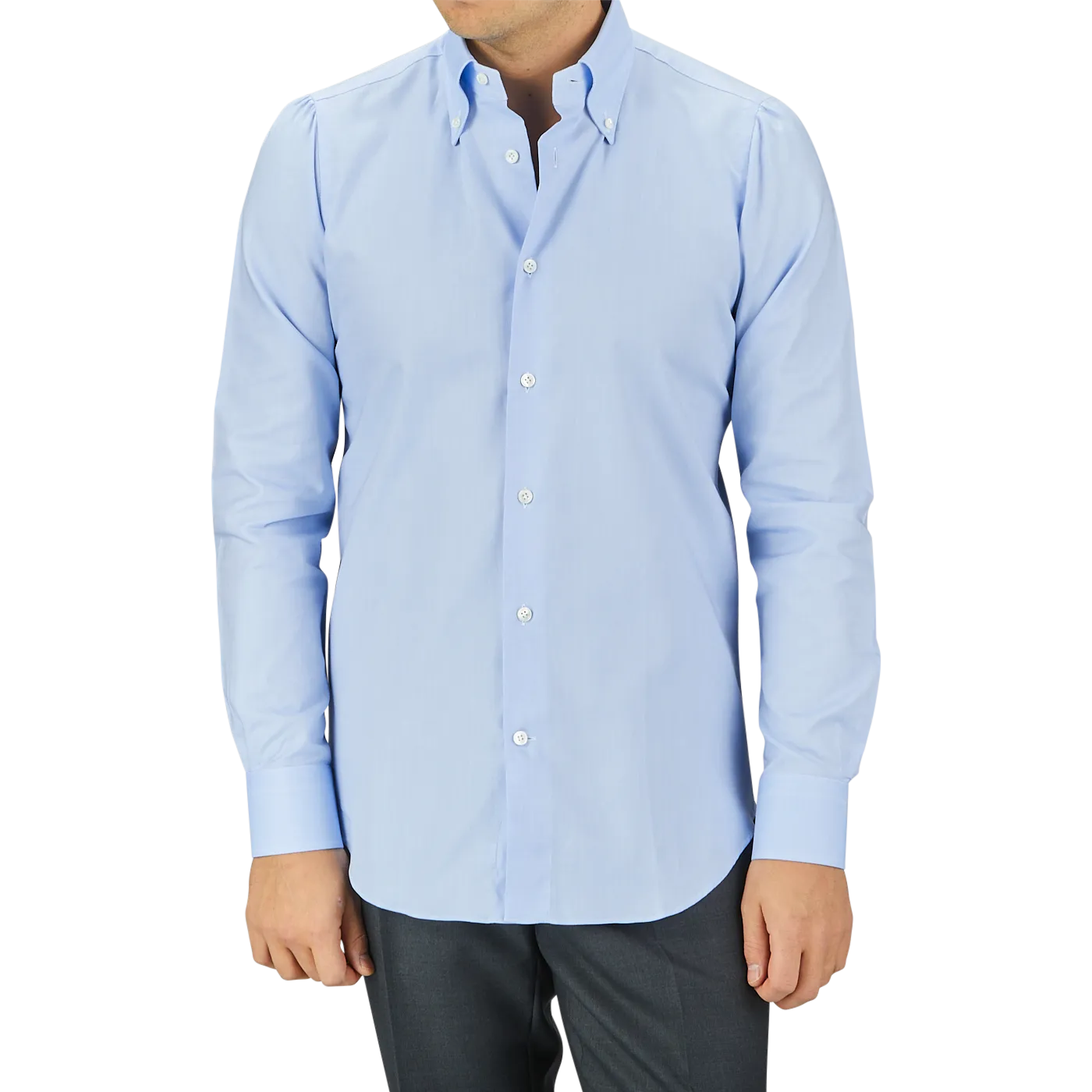 Light Blue Royal Oxford BD Slim Shirt