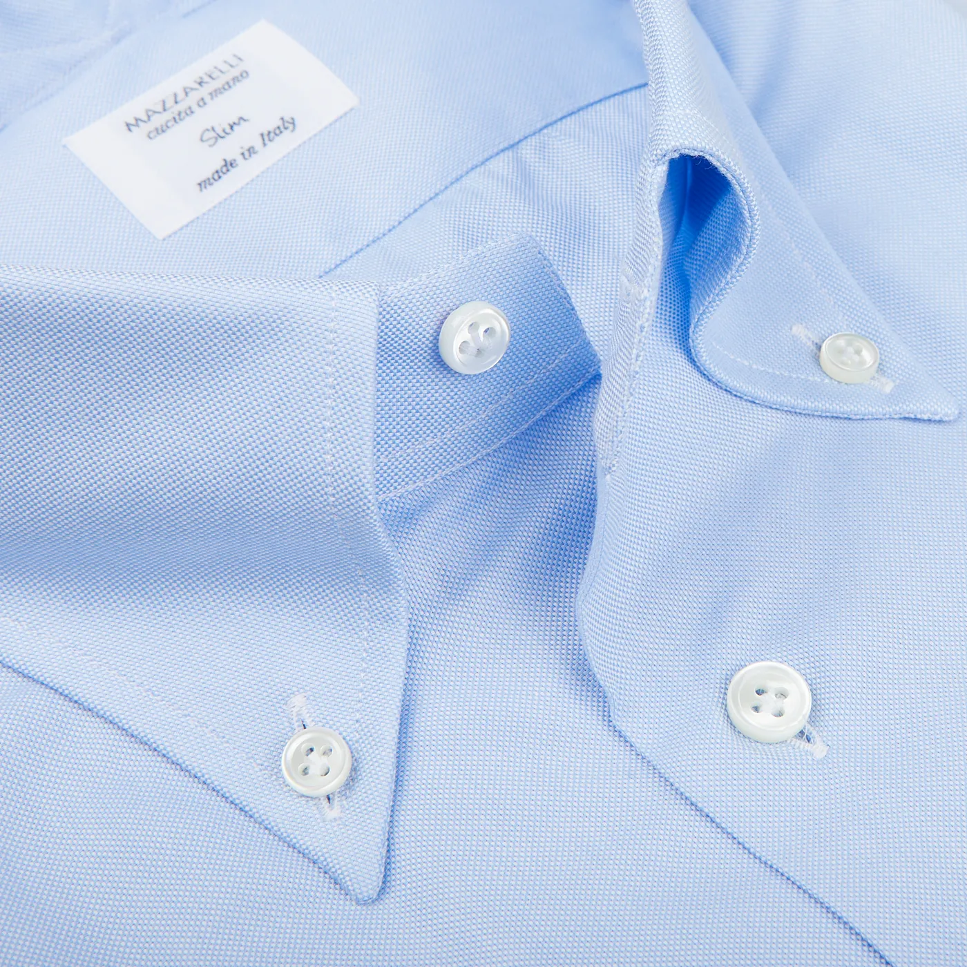 Light Blue Royal Oxford BD Slim Shirt