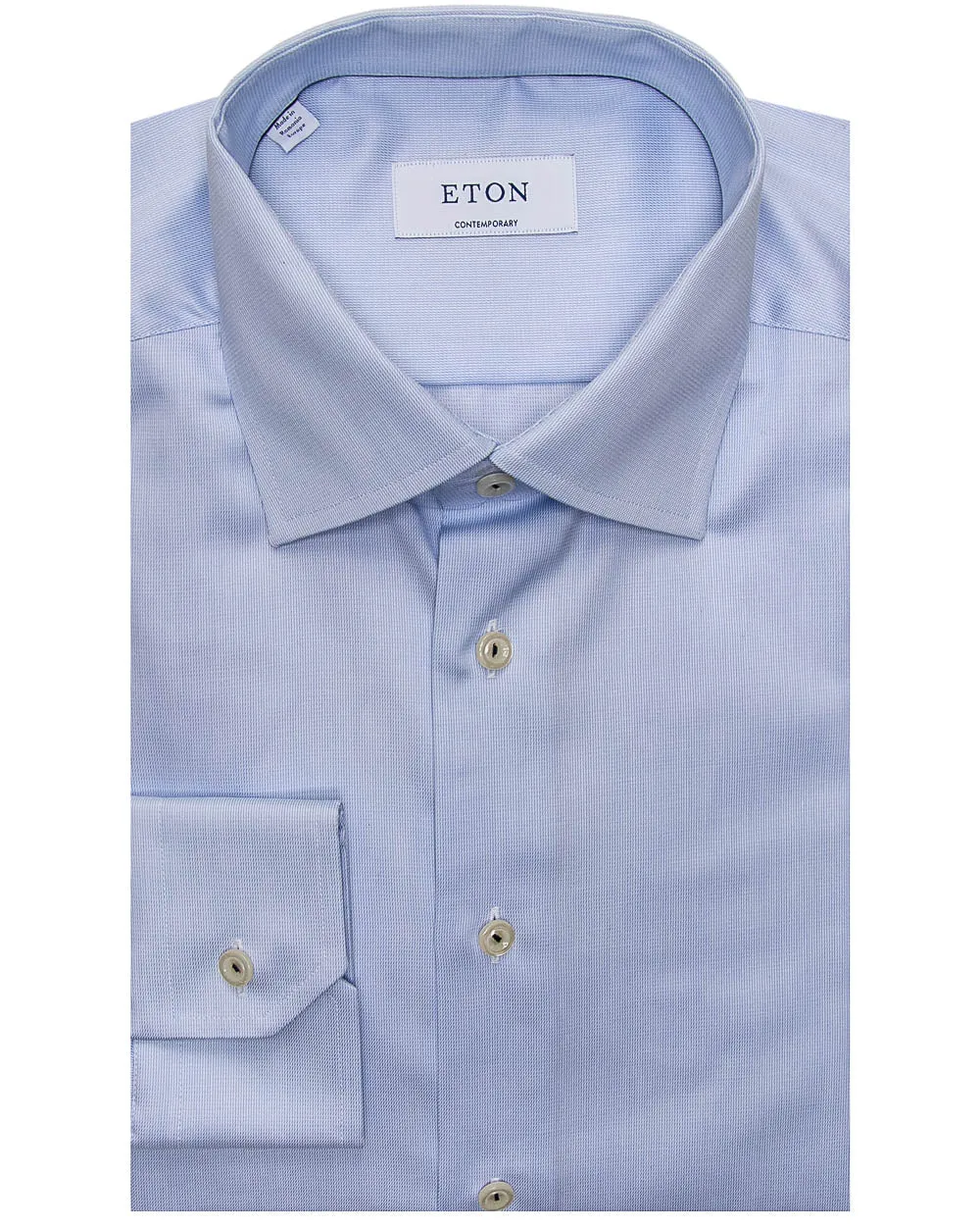 Light Blue Textured Dress Shirt