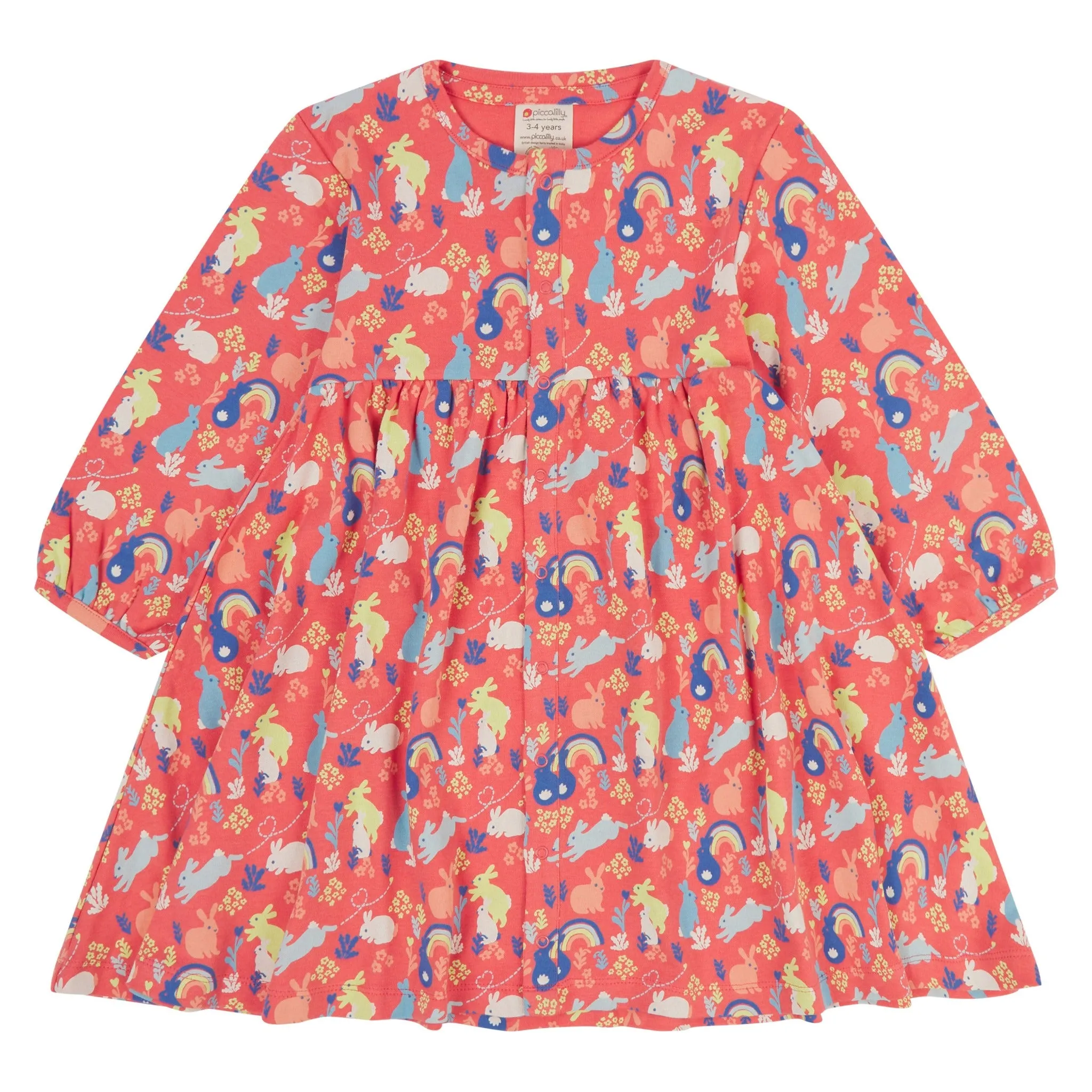 Long sleeve dress- bunny hop