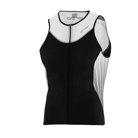 MENS 226 TRI TANK BK-WH