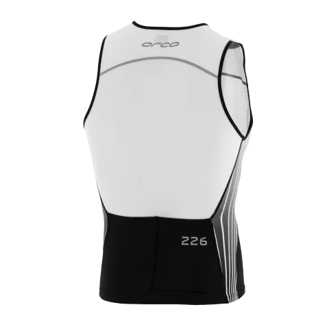 MENS 226 TRI TANK BK-WH