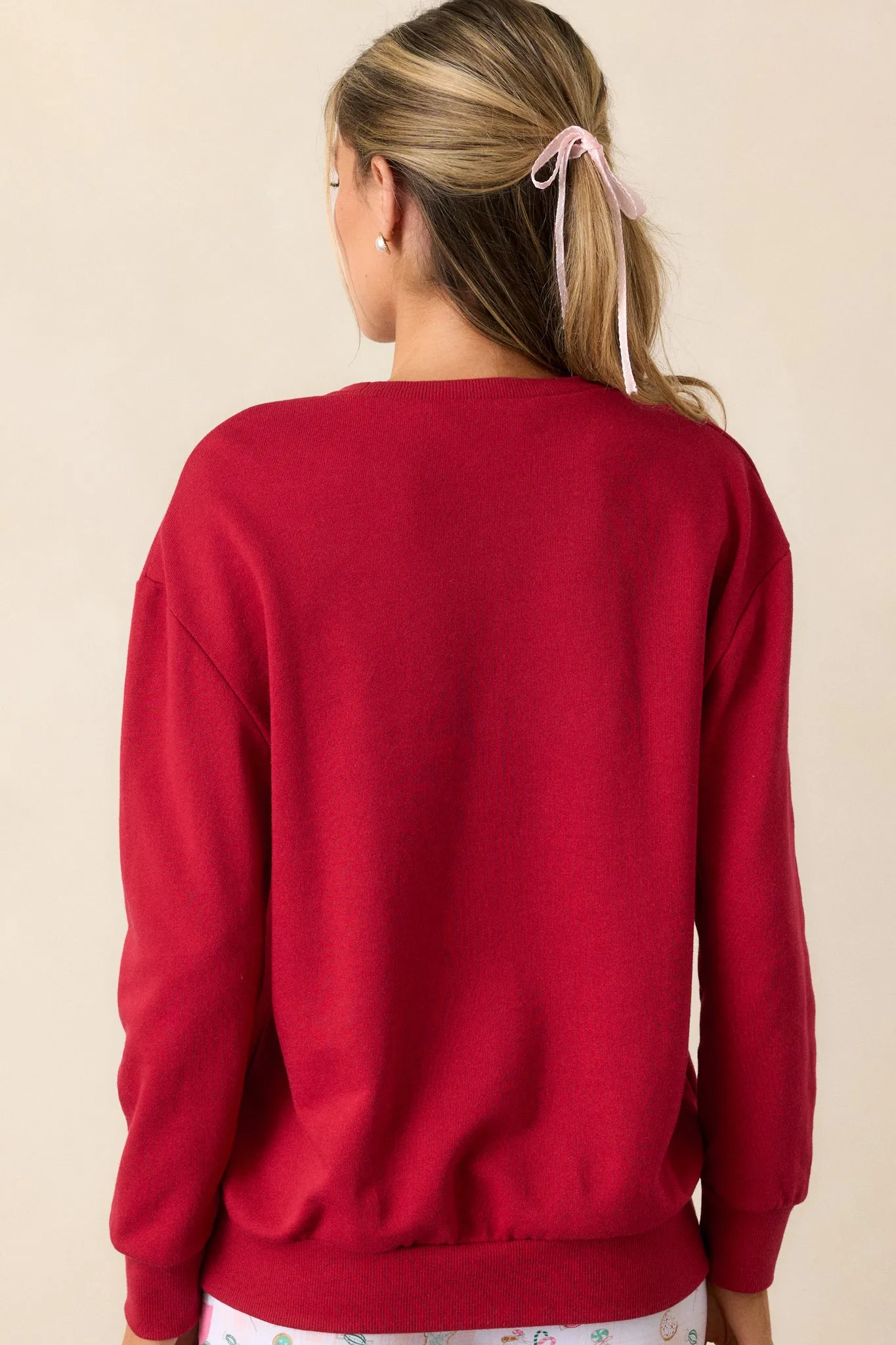 Merry Melodies Red Sweatshirt