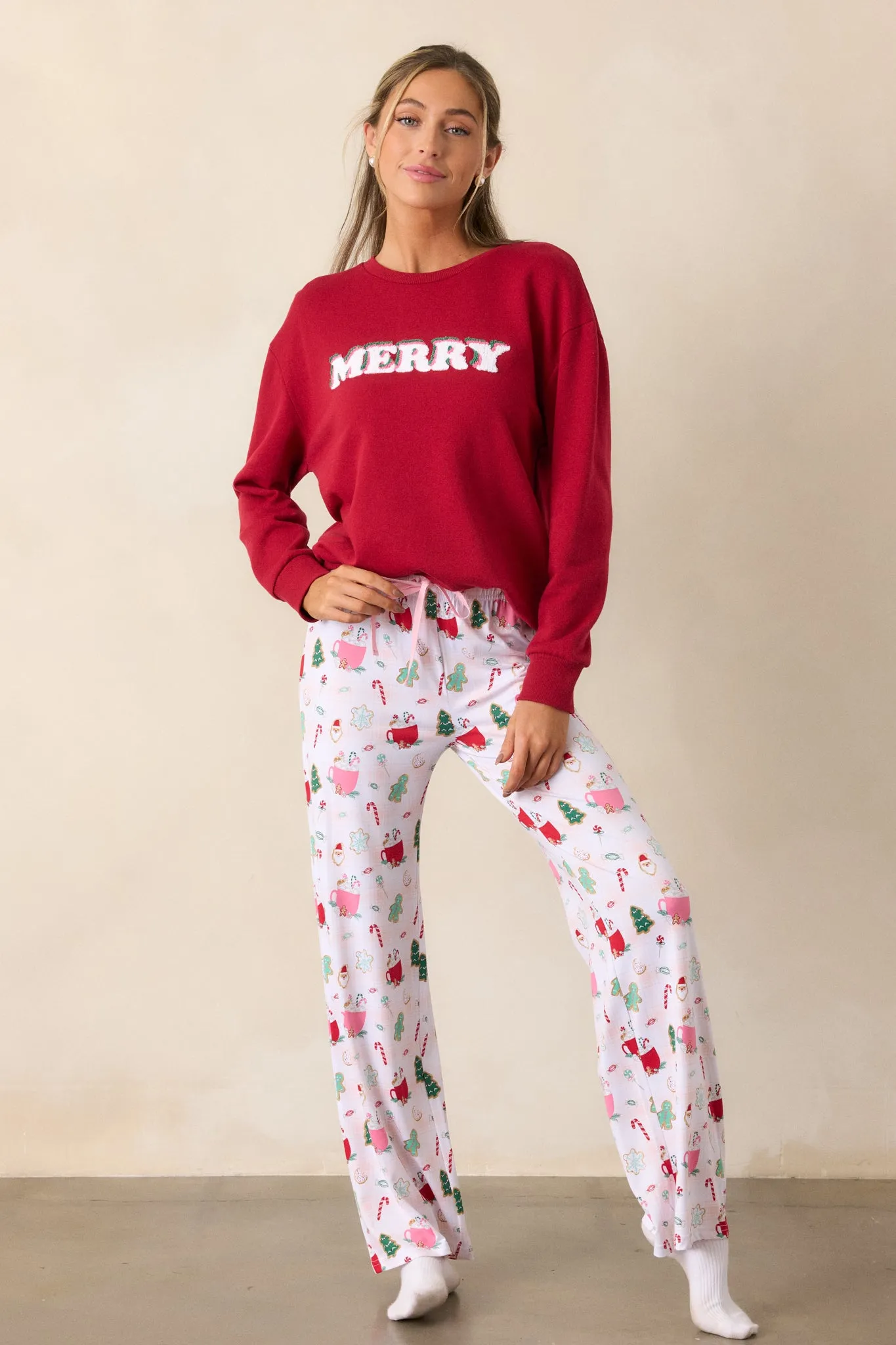 Merry Melodies Red Sweatshirt