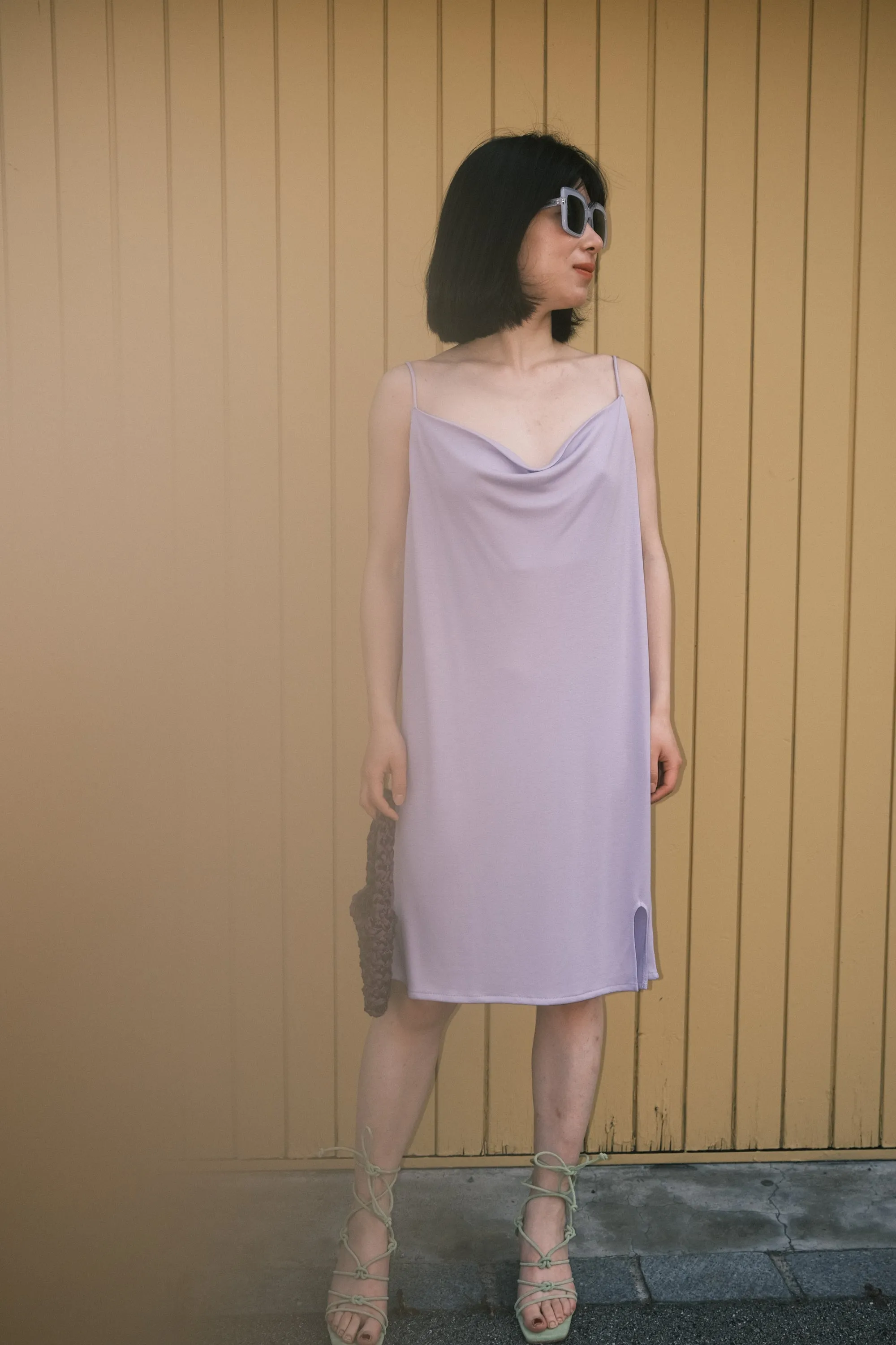 mini dress - helen - lavender
