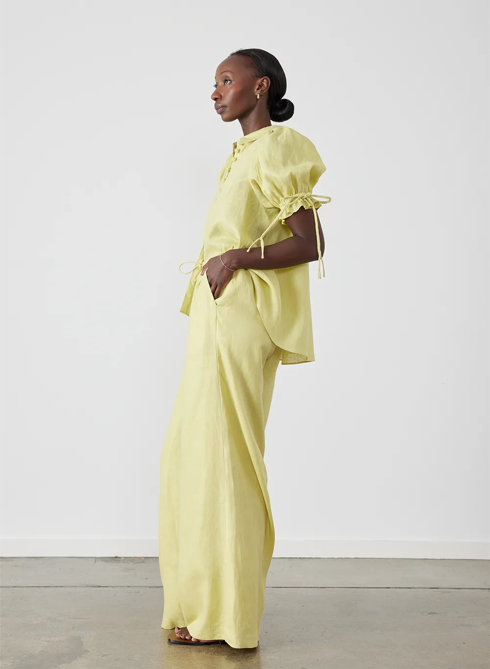 Morley Linen Shirt | Zinnia