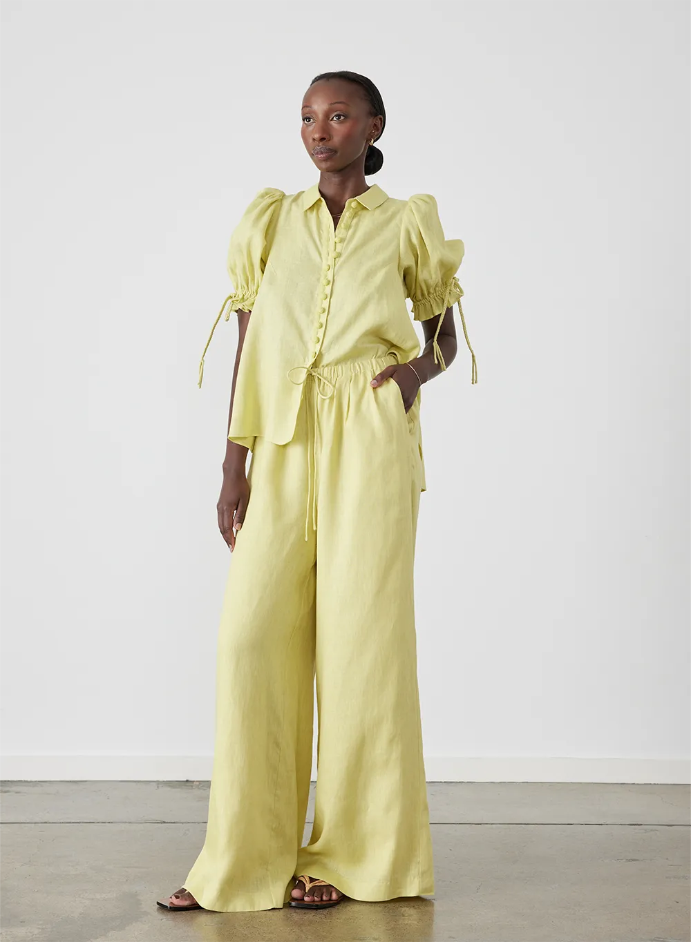 Morley Linen Shirt | Zinnia