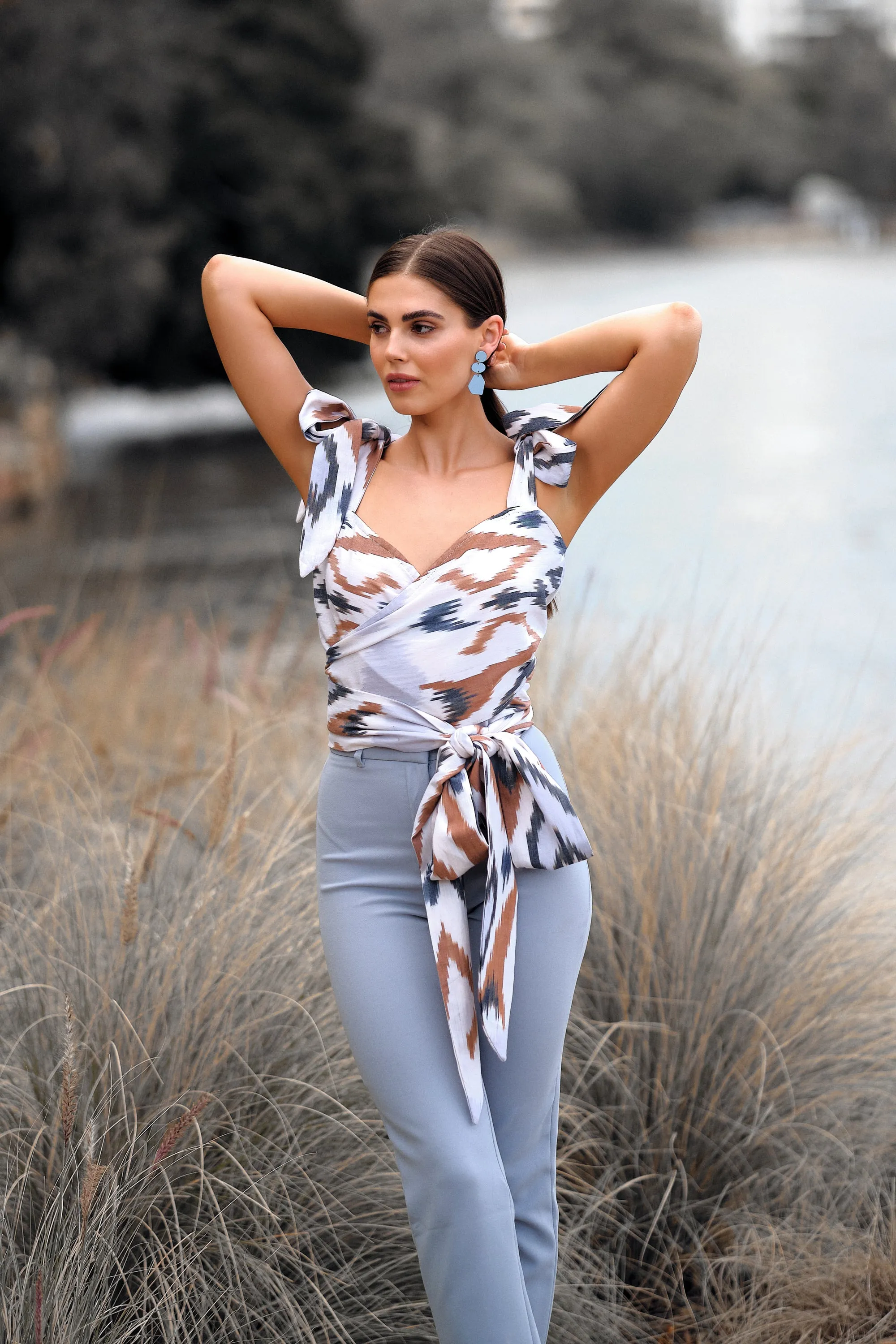Naida Top - Thi Print (Pattern)