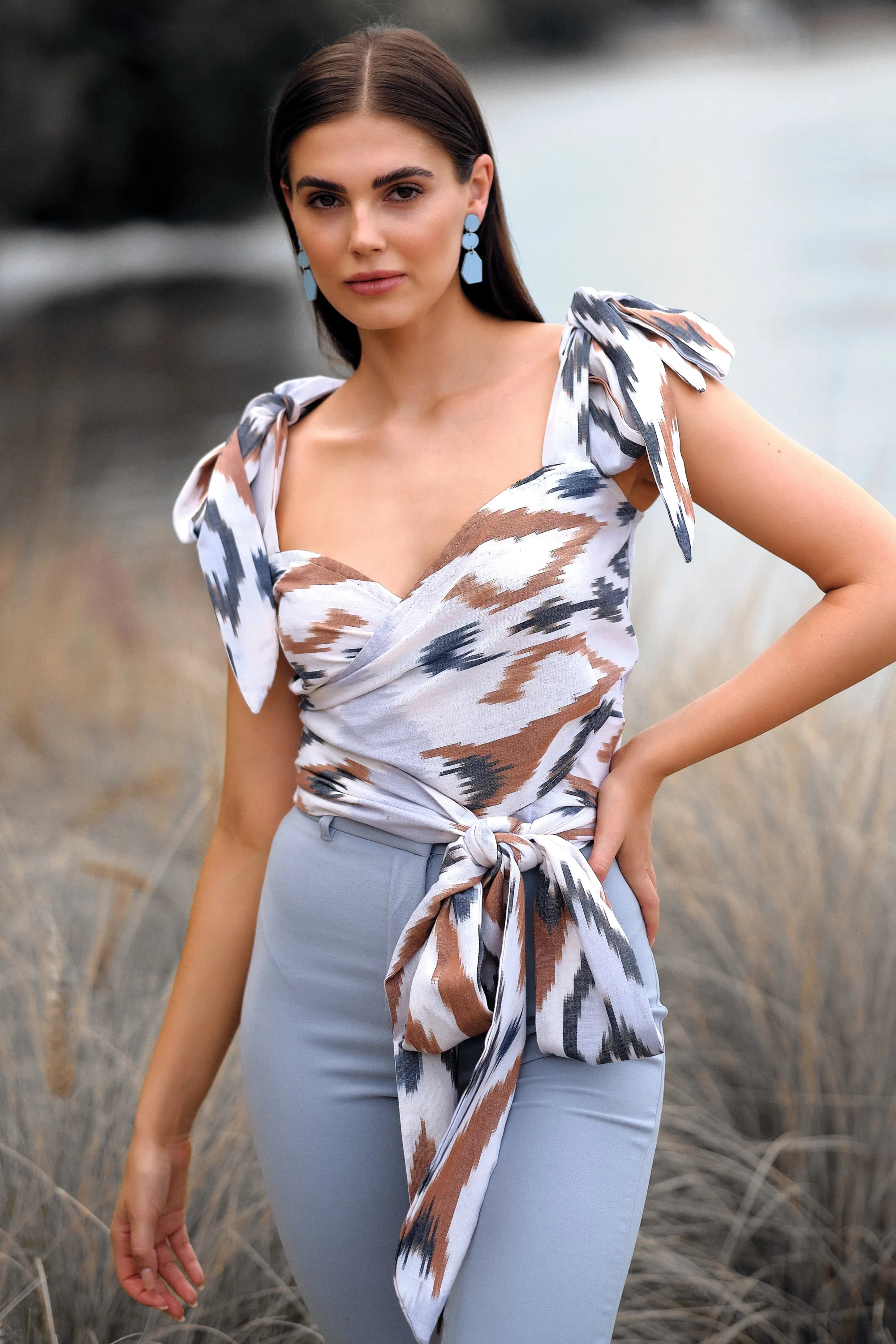 Naida Top - Thi Print (Pattern)