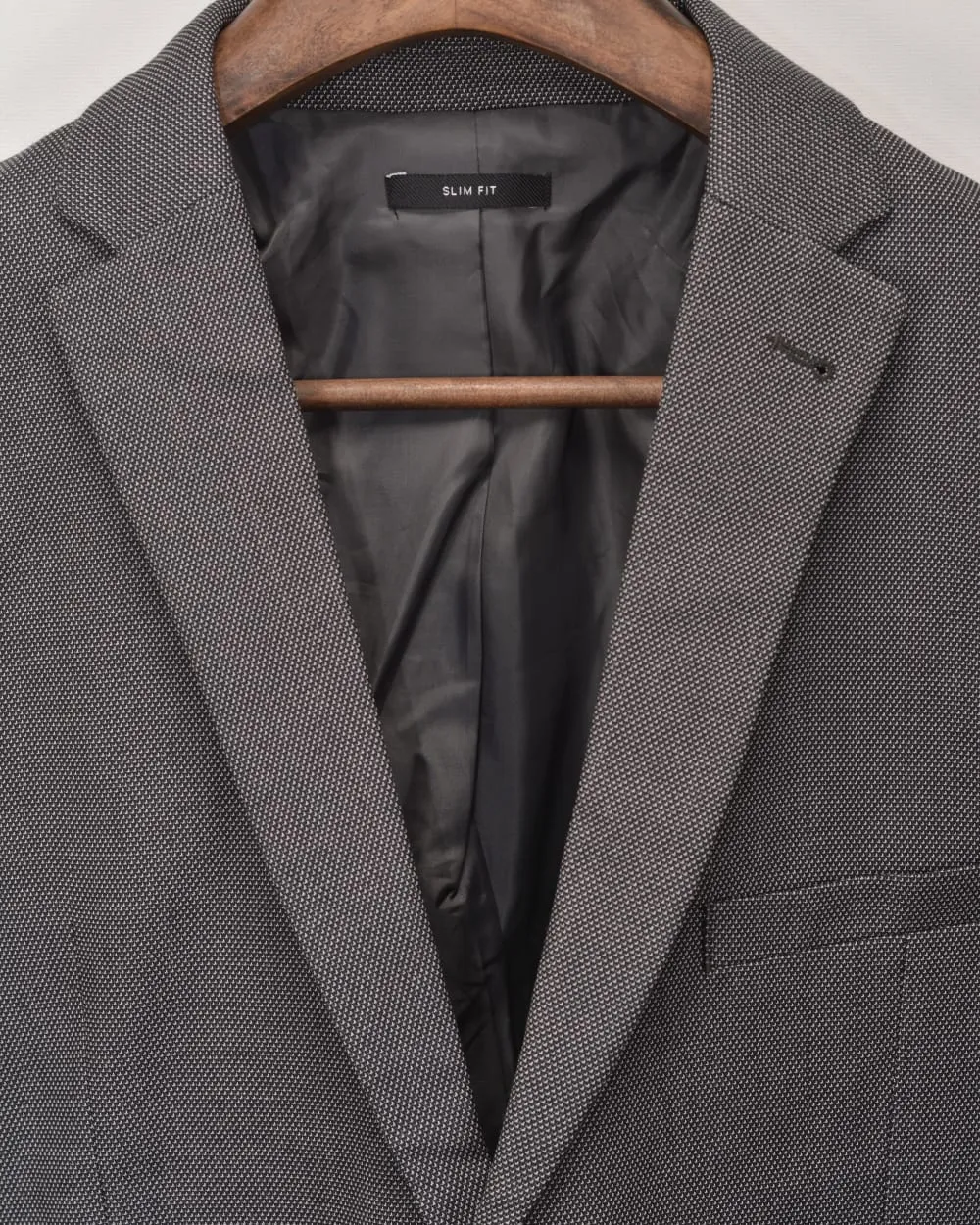 New Look Dark Grey Slim Fit Suit Jacket