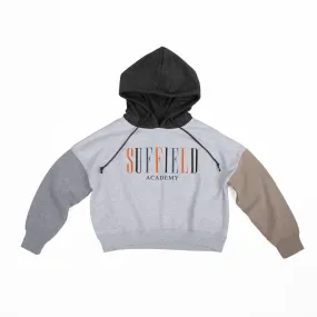 Nike Color Block Crop Hoodie