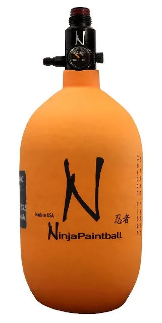 Ninja 68ci 4500psi HPA Tank Dura Orange