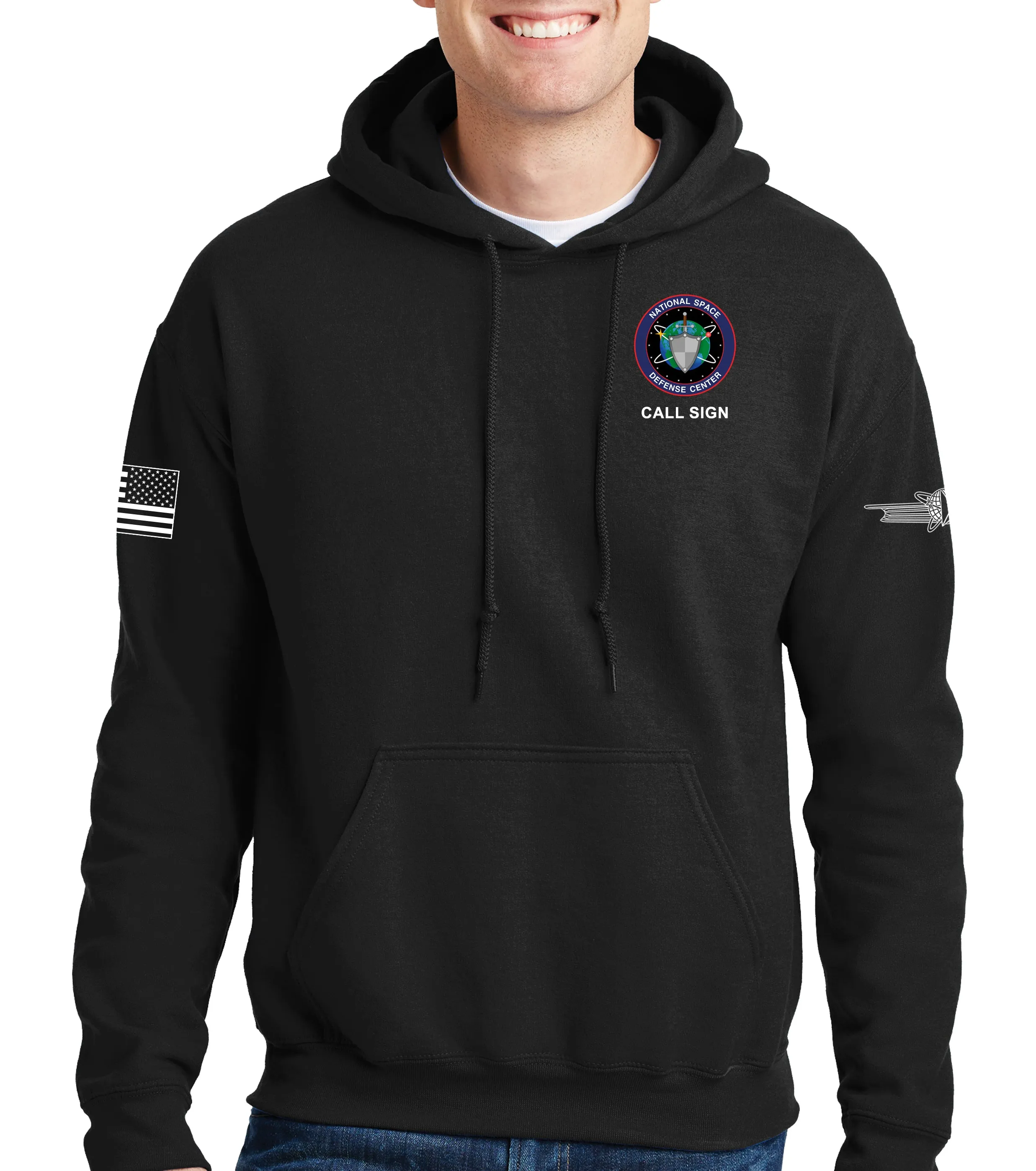 NSDC Unisex Hoodie Sweatshirt. This sweatshirt is NOT approved for PT.
