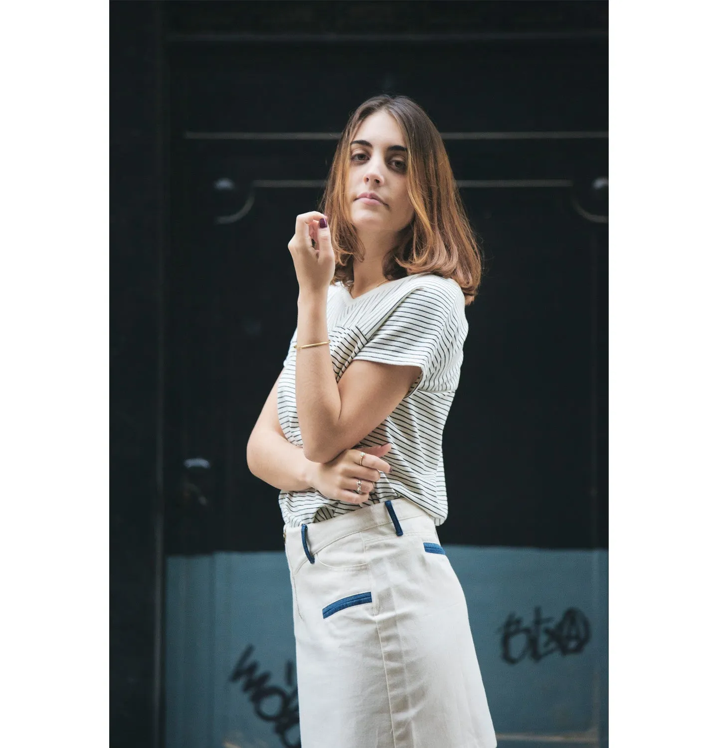 Organic Cotton Mini Skirt