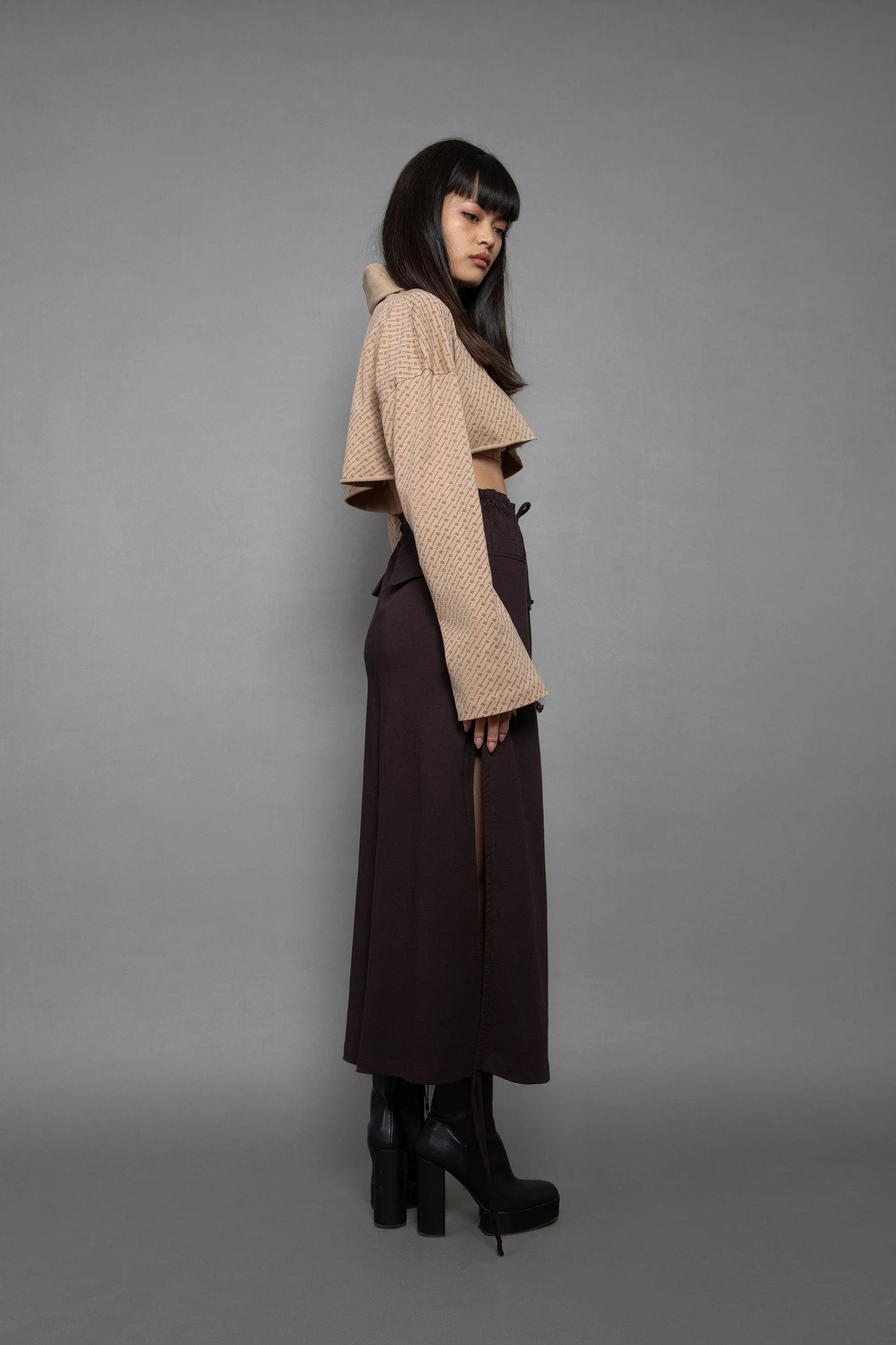 Organic Silent Slit Skirt