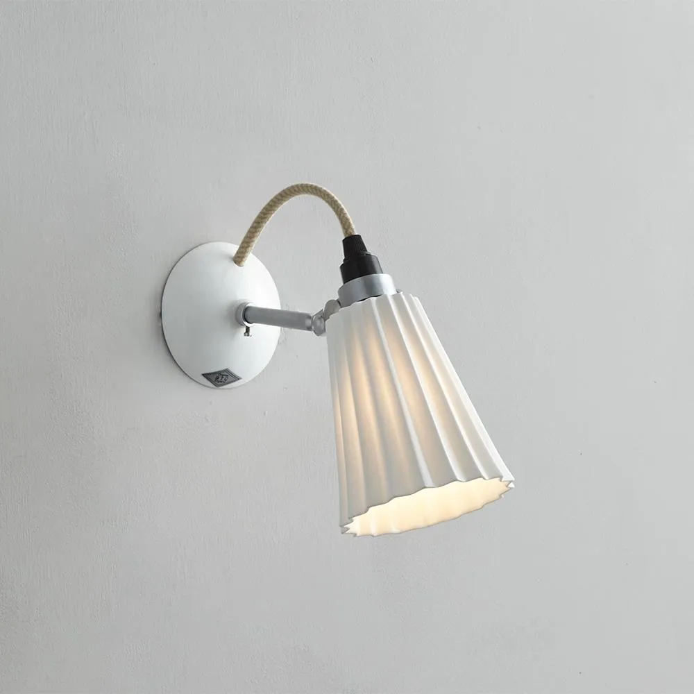 Original BTC Hector Pleat Wall Light