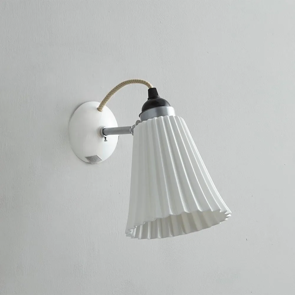 Original BTC Hector Pleat Wall Light