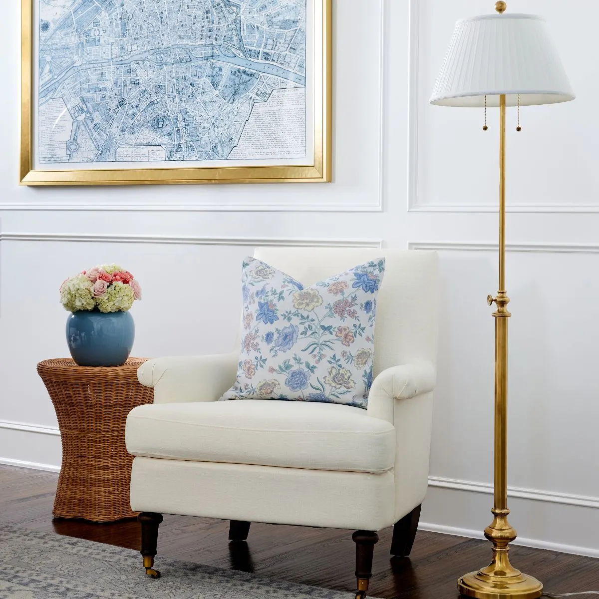 Overseas Adjustable Club Floor Lamp