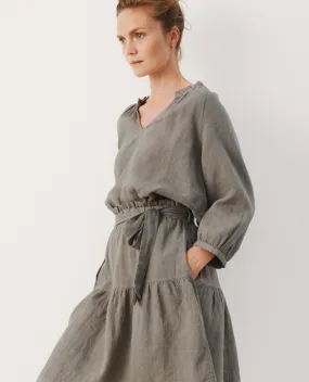 Part Two Celianes Vetiver Green Short Skirt