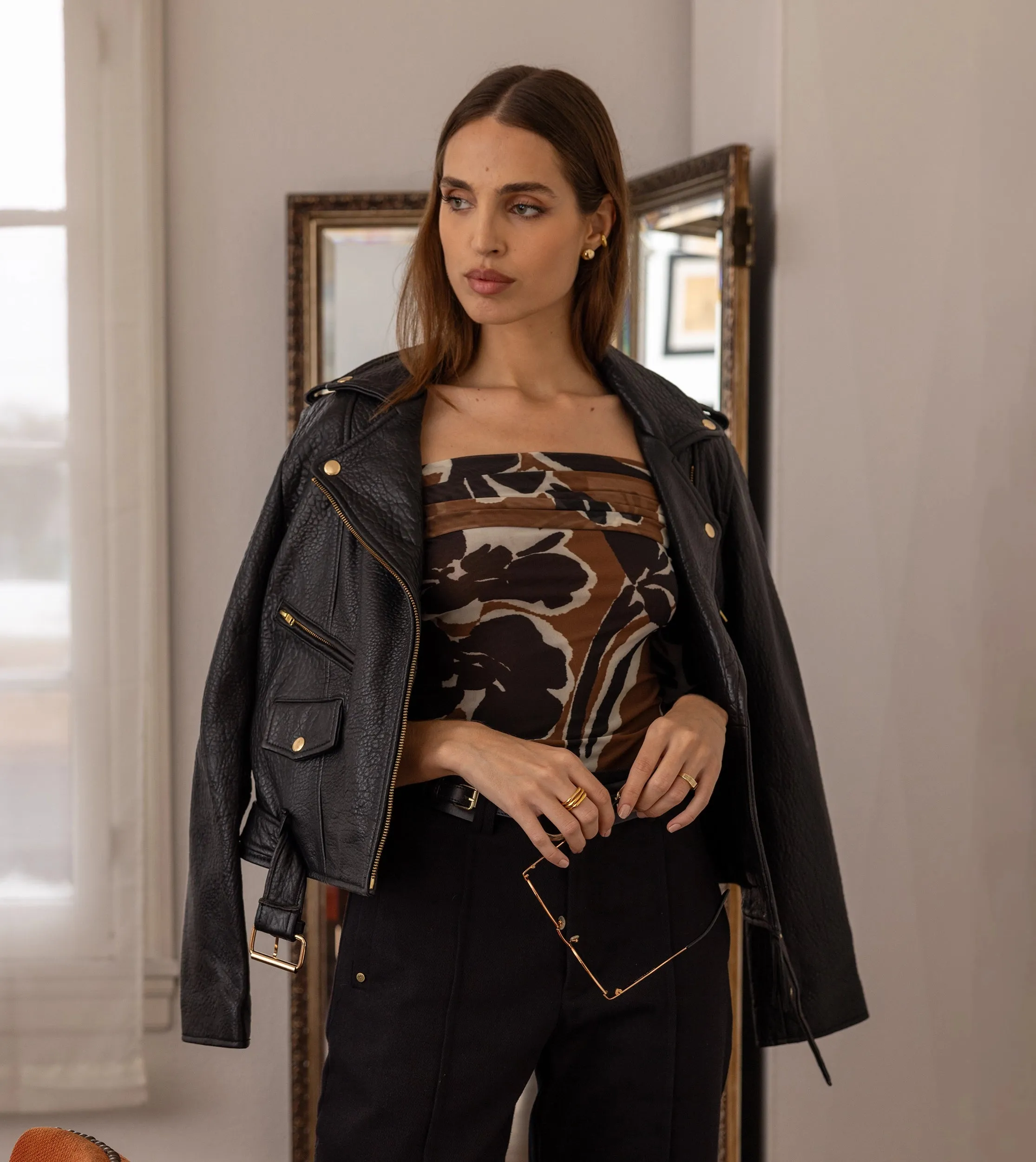 Penelope Top | Smoked Clover