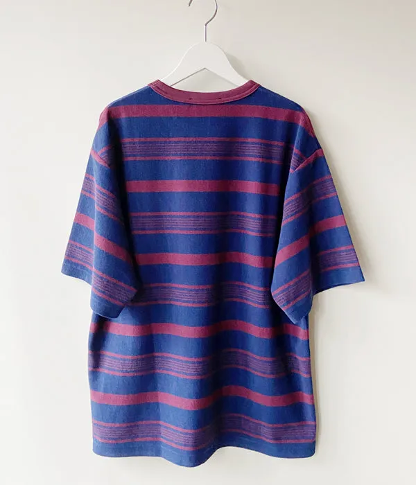 PHEENY/PILE BORDER S/S(NAVY)
