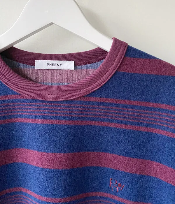 PHEENY/PILE BORDER S/S(NAVY)