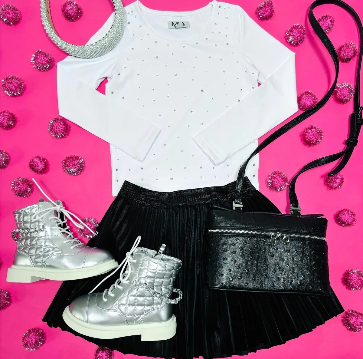 PLEATED SKIRT