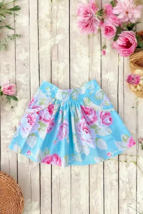 Pocket Skirt ~ Sz 3 | Full Bloom Roses by Tanya  Whelan