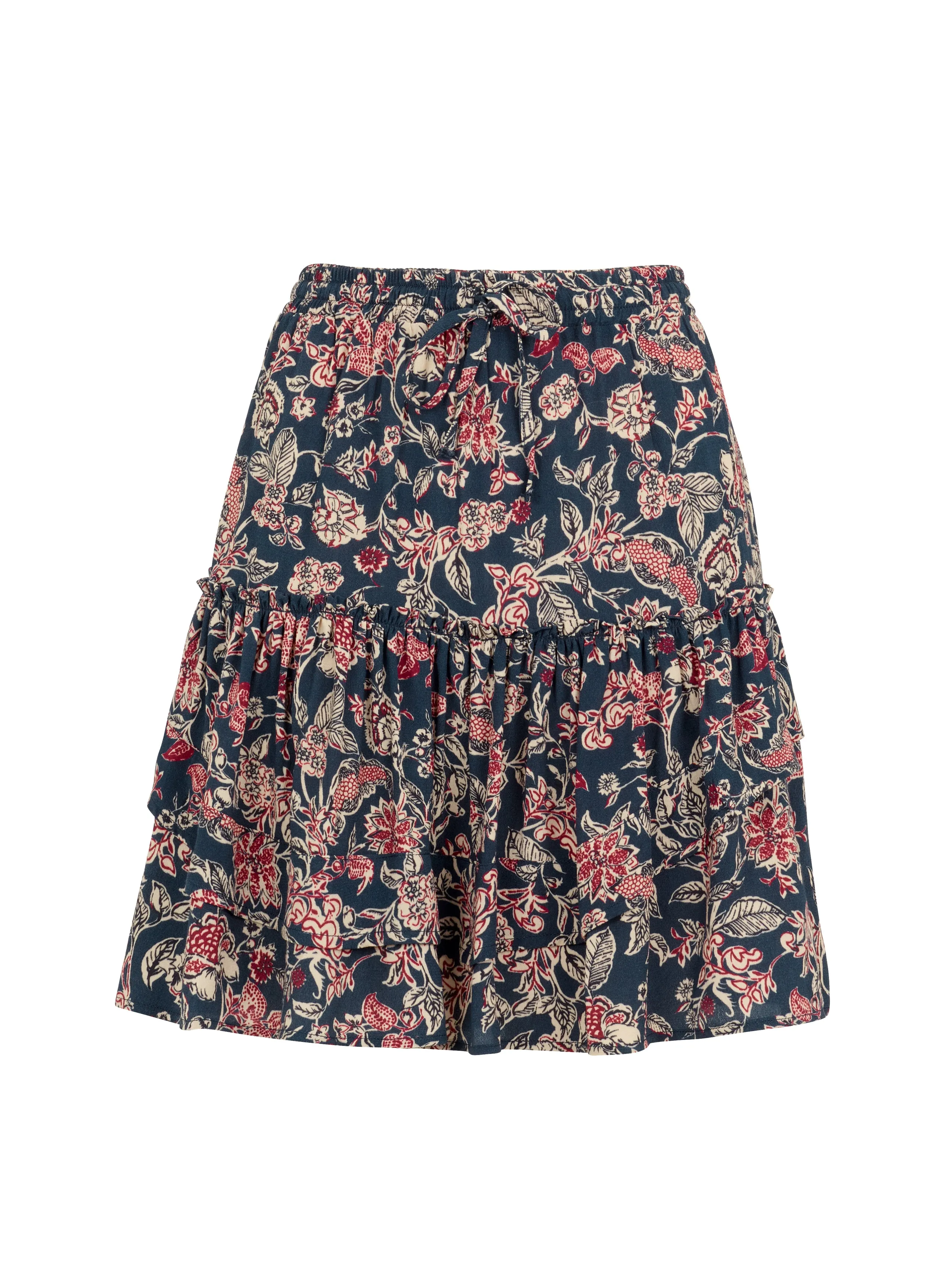 Pre-Loved Athelie Viscose Mini Skirt
