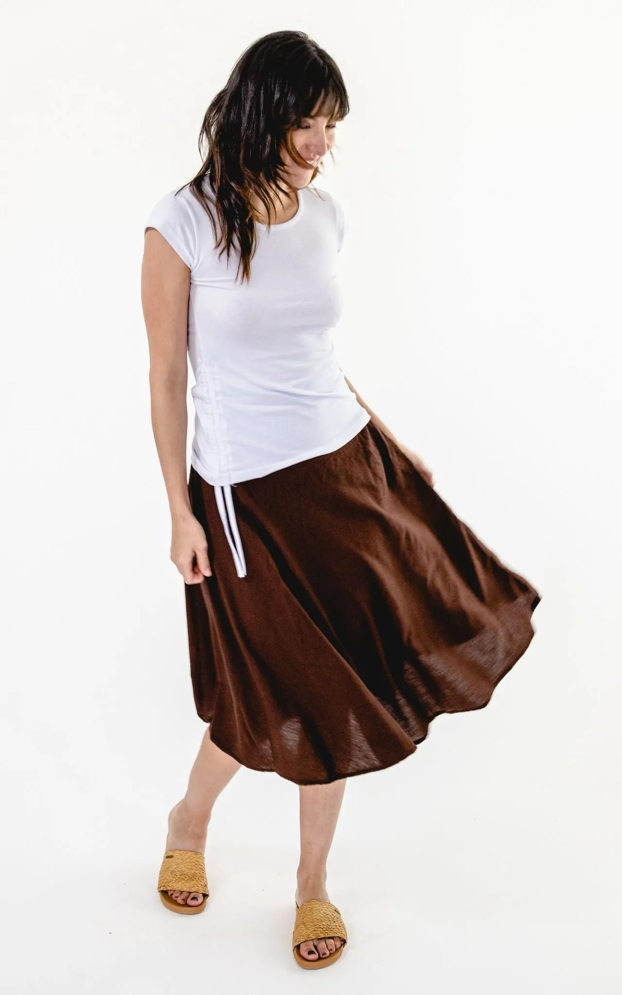 Rosa Skirt - Chocolate