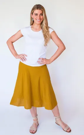 Rosa Skirt - Mustard