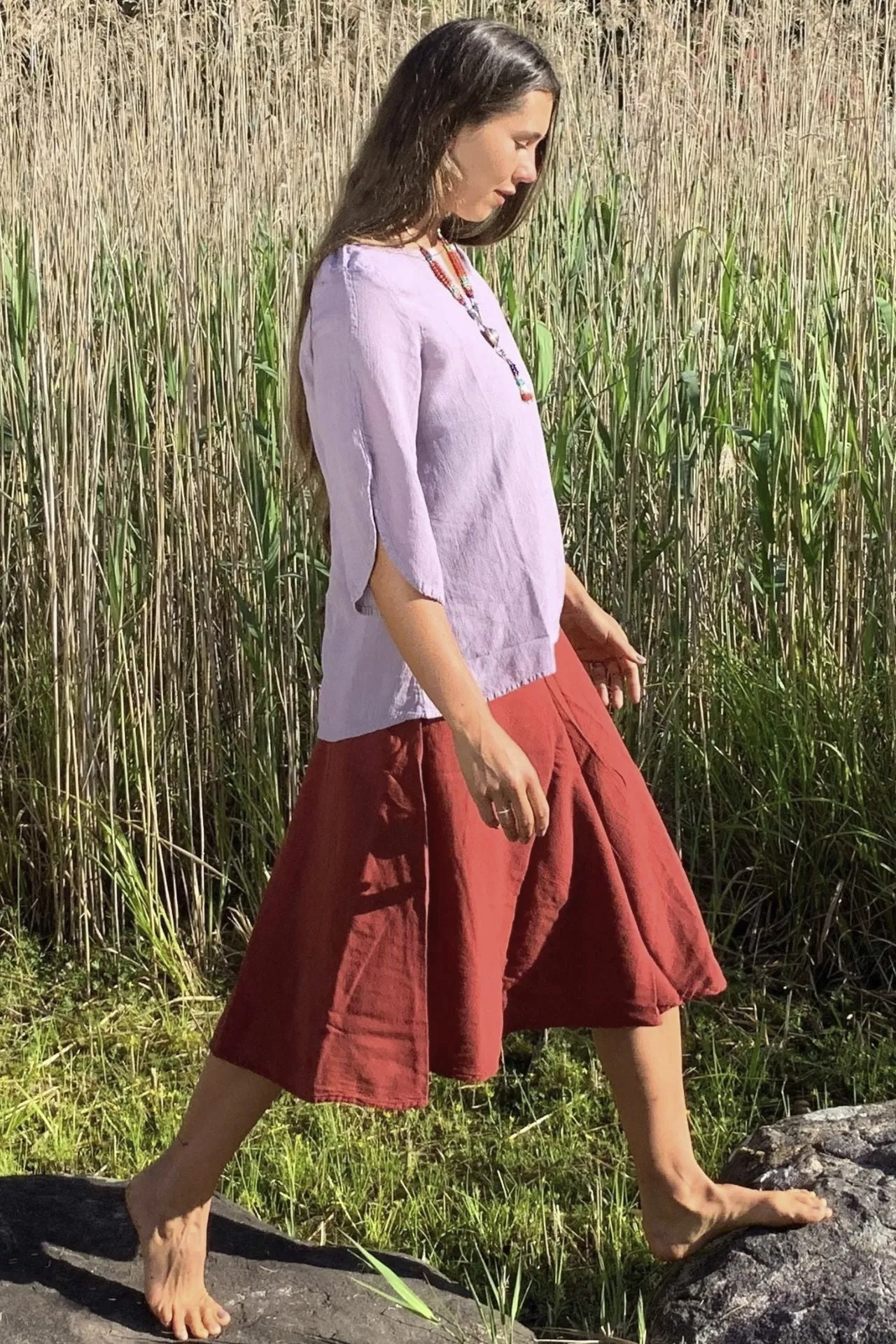 Rosa Skirt - Rust