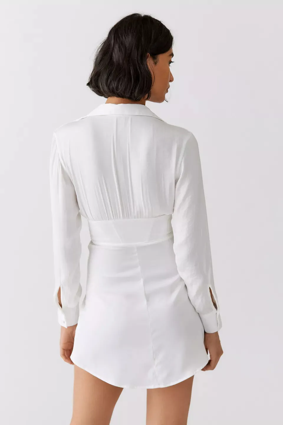 Shirt Dress White